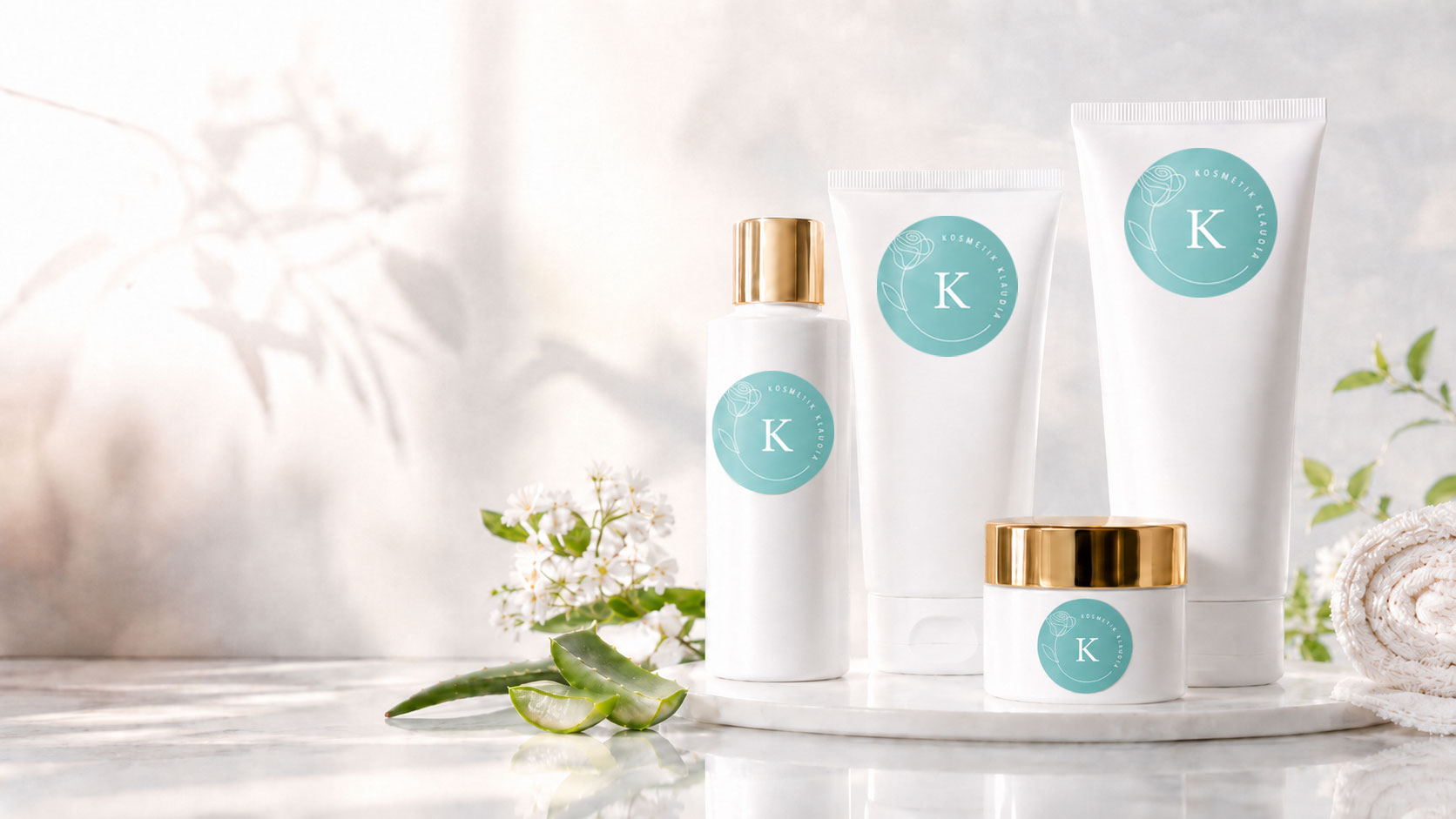 Ruhige Atmosphäre im Studio von Kosmetik Klaudia