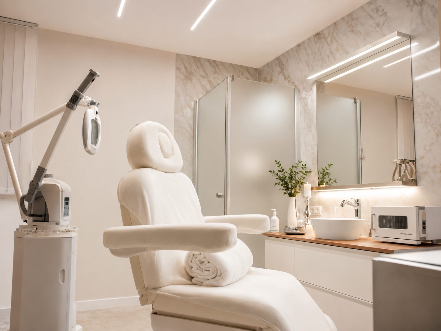 Einblick ins Studio von Kosmetik Klaudia